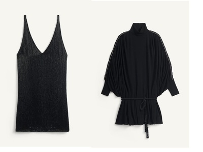 Mini dress 129 και ζιβάγκο φόρεμα 99.95 ευρώ