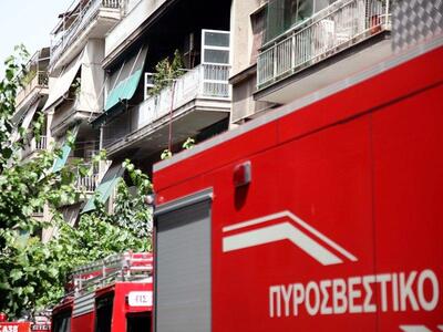 Πάτρα: Φωτιά σε διαμέρισμα ηλικιωμένης σ...