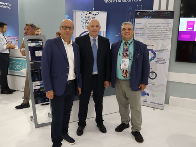 Με τον  Προϊστάμενο ΕΥΔΕ – ΒΕΚ, κ. Μ. Τζωρτζή.