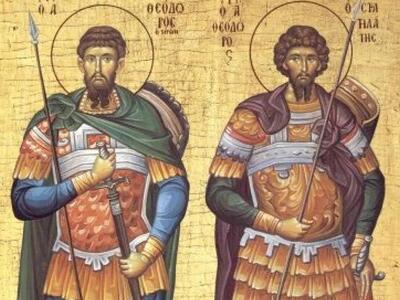 Πανηγυρίζει ο ιερός ναός των Αγίων Θεοδώ...