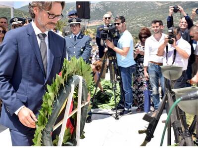  Κορυφώθηκαν οι εκδηλώσεις μνήμης στο Δί...