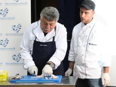 O βραβευμένος σεφ Λευτέρης Λαζάρου στο Ι...