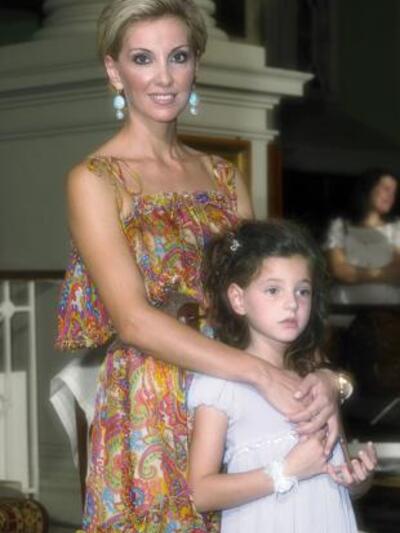 Οι νονές Ηρώ και Αριάννα Κουνάβη