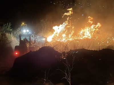 Νύχτα αγωνίας στο Ευηνοχώρι Αιτωλοακαρνα...