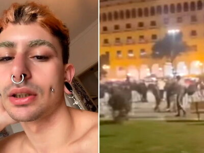 Ομοφοβική επίθεση στην πλατεία Αριστοτέλ...