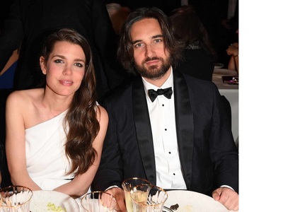 Με το σύζυγό της Ντιμίτρι Ράσαμ