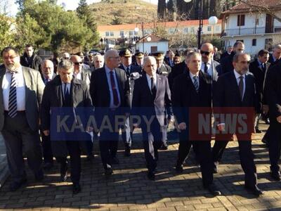 Καλάβρυτα:Στο μνημόσυνο για το Ολοκαύτωμ...