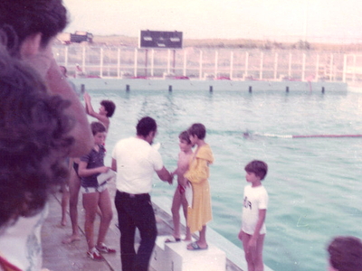 Το κολυμβητήριο της Αγυιάς, όταν λειτουργούσε