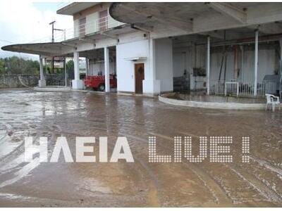 Ηλεία: Άνοιξαν οι ουρανοί και πνίγηκαν π...