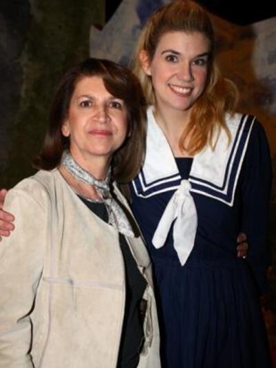 Η πρωταγωνίστρια της παράστασης Μάρια Φώ...