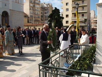 Οι Γορτύνιοι της Πάτρας τίμησαν τη μνήμη του Αγίου Γρηγορίου του Ε΄ Πατριάρχη