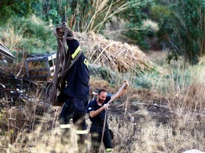Σε ύφεση οι φωτιές στο Πικέρμι Αττικής