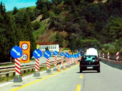 Άνοιξε η παλαιά εθνική στον Πλάτανο