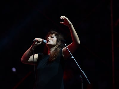 Κατάμεστο το Καλλιμάρμαρο για τη συμπλήρωση 100 χρόνων από τη γέννηση του Μίκη Θεοδωράκη Κατάμεστο το Καλλιμάρμαρο για τη συμπλήρωση 100 χρόνων από τη γέννηση του Μίκη Θεοδωράκη