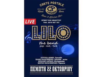 Lilo the band live @ Carte Postale