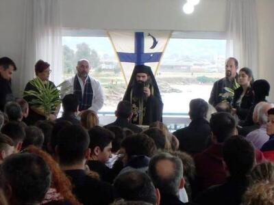 Ο ΝΟΠ έκοψε την πίτα του - ΔΕΙΤΕ ΦΩΤΟ