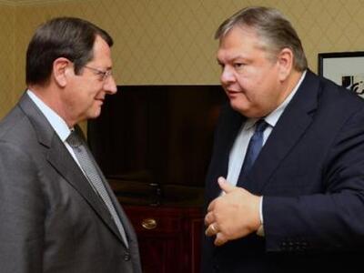 Συνάντηση Βενιζέλου-Αναστασιάδη στη Νέα Υόρκη