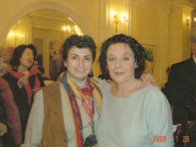 Με τη Λιάνα Κανέλλη