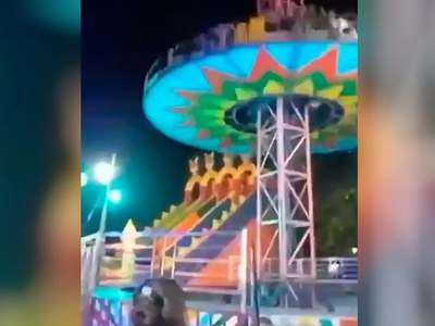 Σοκαριστικό ατύχημα σε λούνα παρκ στην Ι...