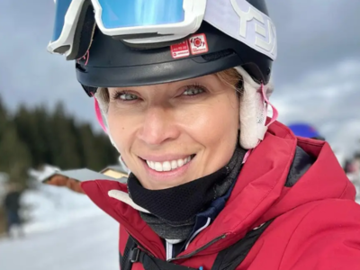 Μαριέττα Χρουσαλά: Κάνει σκι στις Γαλλικ...
