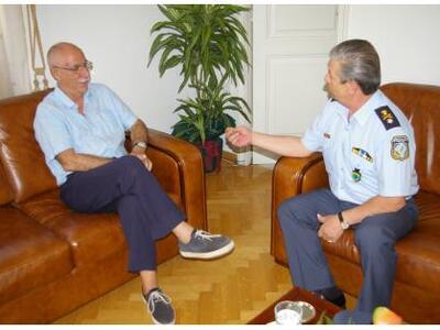 Πάτρα:Τα είπε με τον Δήμαρχο ο νέος Αστυ...