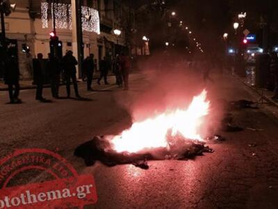 Πεδίο μάχης τα Εξάρχεια - Δεύτερη συγκέν...