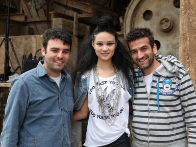 Ο Χρήστος Κοσμάς, η Τζενάν και ο Λευτέρη...