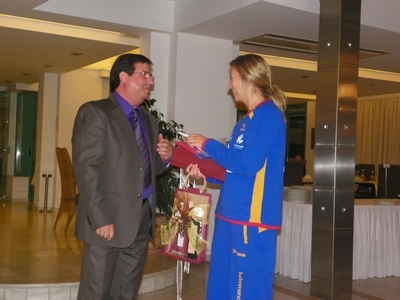 Δεξίωση σε Εθνική Ελλάδος και Ισπανίας