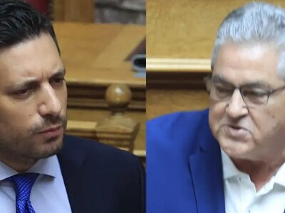Σφοδρή αντιπαράθεση Κυρανάκη- Κουτσούμπα...
