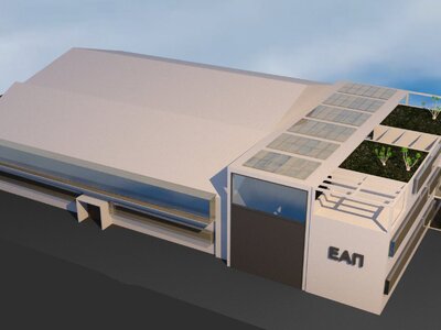 Η μακέτα του έργου