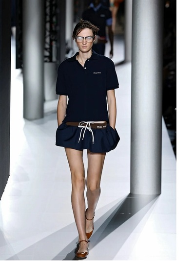 Στο show Miu Miu spring summer 2024