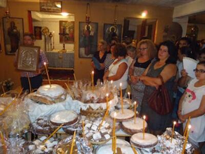 Θρησκευτική πανήγυρις του Αγίου Φανουρίο...