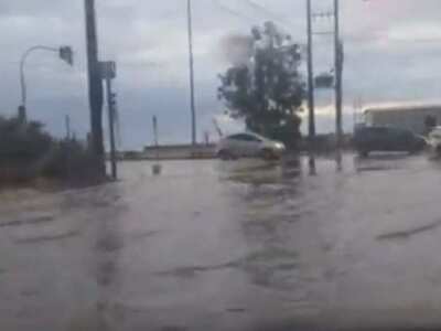 Πάτρα: Η κακοκαιρία έφερε πλημμύρες σε Π...