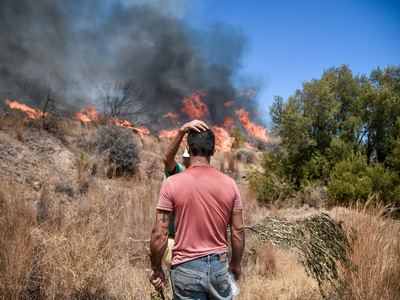 Φωτιές: Πολύ μεγάλος κίνδυνος πυρκαγιών την Πέμπτη