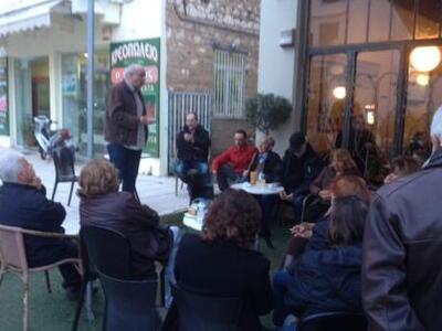 Στα Βραχνέϊκα μίλησε ο Νίκος Καραθανασόπ...