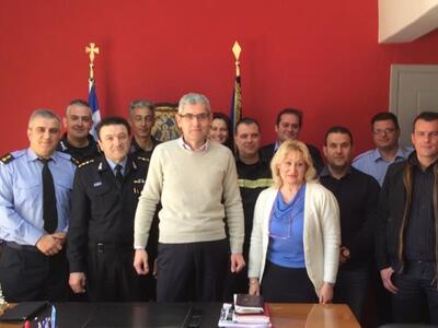 O Άγγελος Τσιγκρής στην Διοίκηση Πυροσβε...