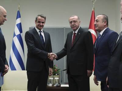 Τετ α τετ Μητσοτάκη - Ερντογάν στο Λονδίνο