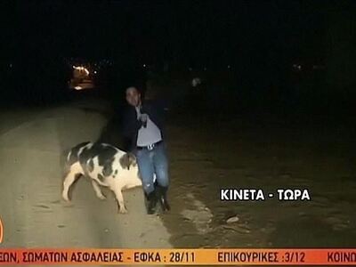 Το viral βίντεο με τον δημοσιογράφο που ...