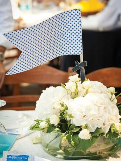 Τη διακόσμηση είχε επιμεληθεί η Βιβιάνα ...