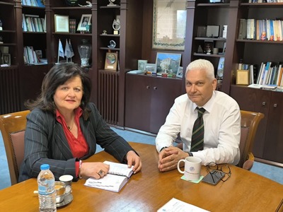 Συνάντηση εργασίας του Φωκίωνα Ζαΐμη με ...