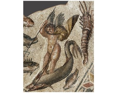 Εξαιρετικής τέχνης ψηφιδωτό δάπεδο από α...