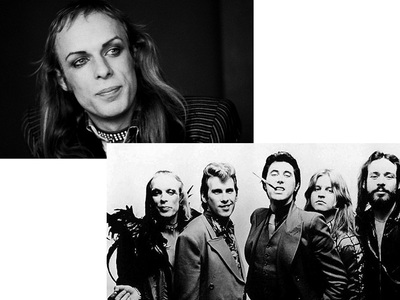 Εκκεντρική φιγούρα την εποχή των Roxy Music