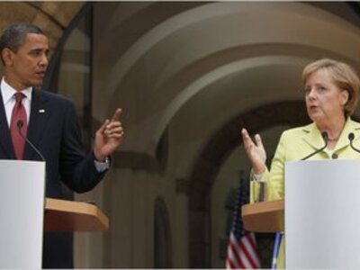 Ομπάμα, Μέρκελ και Μπράουν, συζήτησαν γι...