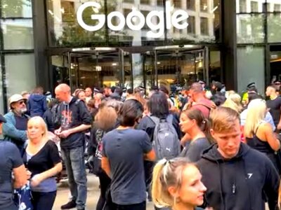 Απίστευτες εικόνες στο Λονδίνο: «Ντου» α...