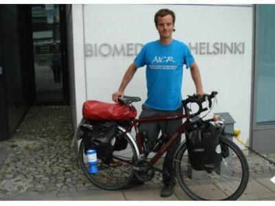 Στην Πάτρα ο Αυστραλός ποδηλάτης Chris Gruar