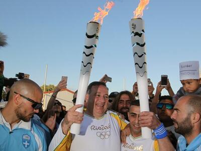 Η Ελλάδα παρέδωσε την Ολυμπιακή Φλόγα στο Ρίο