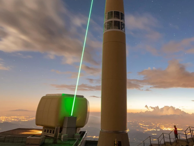 Το πρώτο λέιζερ «αλεξικέραυνο» που διώχν...