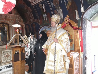 Πάτρα: Στο μοναστήρι του Προφήτη Ηλία τέ...