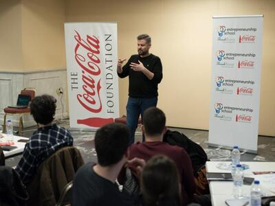 O Ιγνάτιος Φωτίου στη Σχολή Επιχειρηματι...