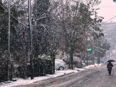 Νέο κύμα ψύχους με χιόνια και τα Θεοφάνεια